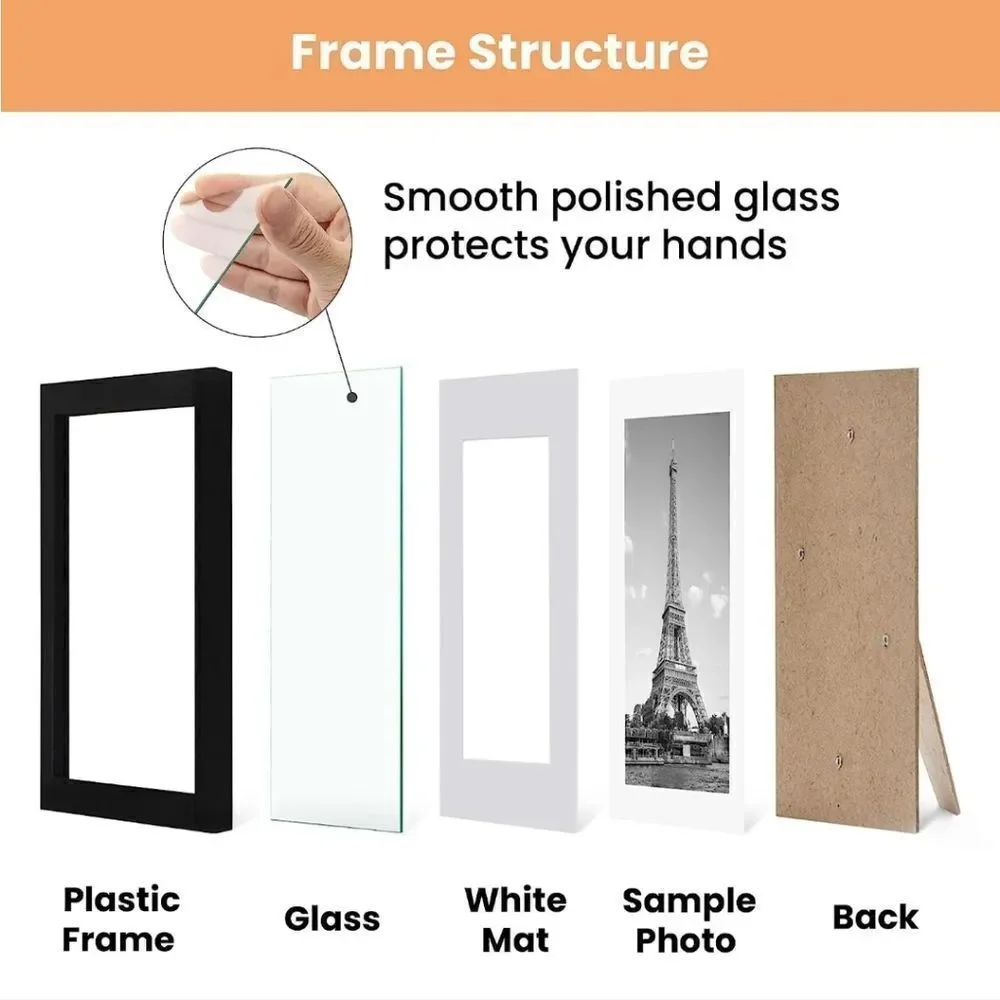 NWT, 5x7 Black Picture Frame